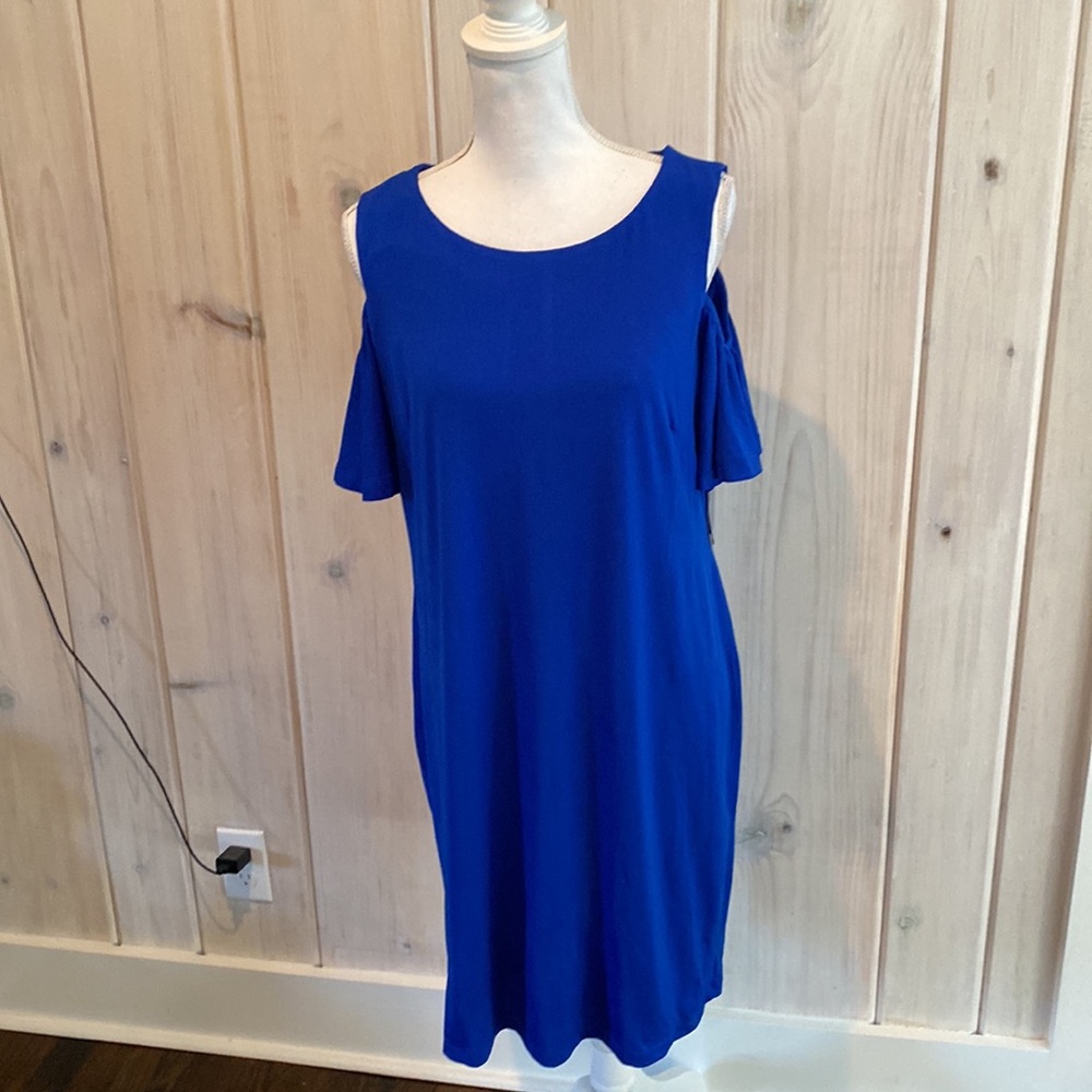 Blue rn studio by Ronni Nicole NWT dress